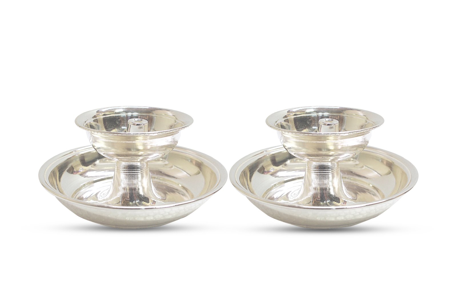 Silver Special Plate Jothi Pair